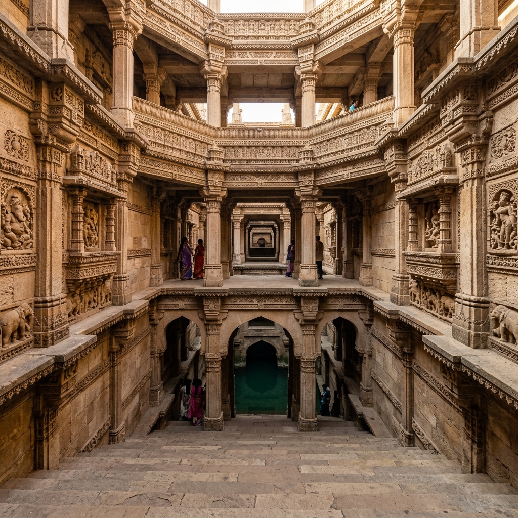 Ahmedabad Adalaj Stepwell Landmark