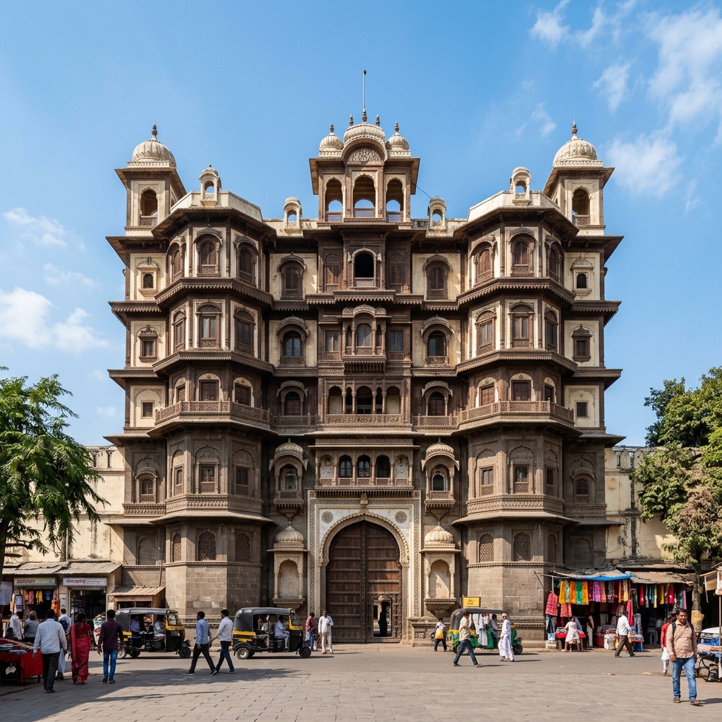 Indore Historic Holkar Palace Landmark