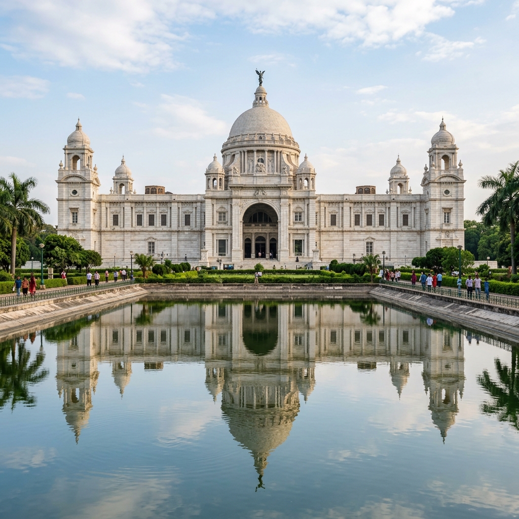Kolkata Victoria Memorial Palace Landmark